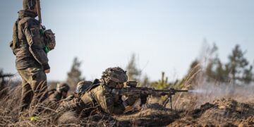 Balandžio mėn. 2025 pratybos Rūdninkų poligone