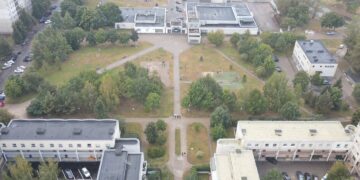 Ugnijos skvero ir Čikagos alėjos atnaujinimas Pašilaičiuose – laukiama gyventojų nuomonė