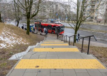 Remonto sulaukė ir sostinės laiptai