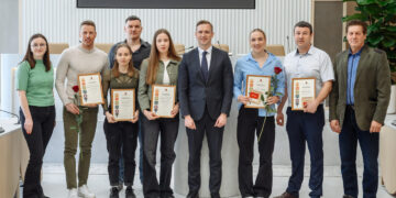 Pagerbti dar penki iškiliausi Vilniaus rajono sportininkai