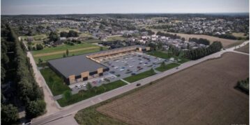 Bukiškyje pradedamos naujo prekybos ir paslaugų centro statybos