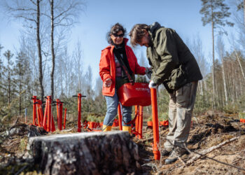 Bukiškyje pradedamos naujo prekybos ir paslaugų centro statybos