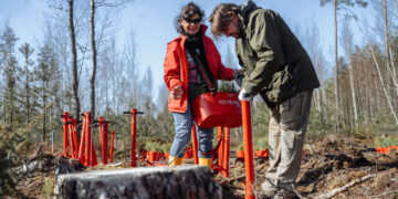 Bukiškyje pradedamos naujo prekybos ir paslaugų centro statybos
