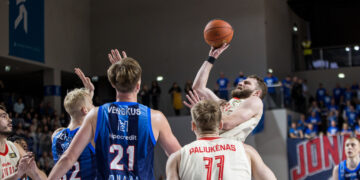 Paskutinių sekundžių dramoje „Rytas“ nutraukė jonaviečių pergalių seriją