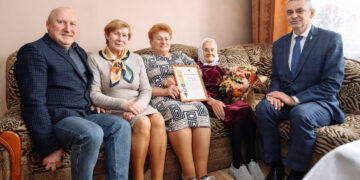 Senolė iš Buivydžių pasitiko garbingą 100 metų jubiliejų