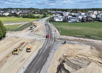 Nesvyžiaus gatvės rekonstrukcija Bukiškyje: darbai įgauna pagreitį