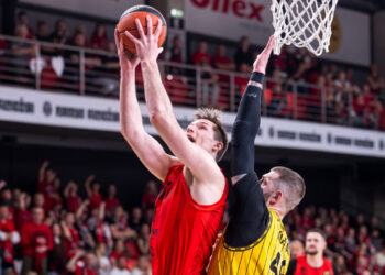 Puolime dominavęs „Rytas“ iškovojo didžiausią sezono pergalę ir priartėjo prie „Betsafe-LKL“ pusfinalio