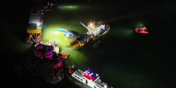 Valstybinė žiniasklaida: Kinijoje apvirtus laivams žuvo dešimt žmonių, dar kelios dešimtys sužeista