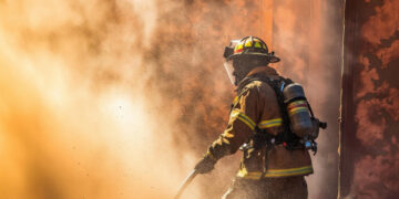 Didelis gaisras Širvintų rajone: vėlų vakarą atvira liepsna užsidegė kultūros namai