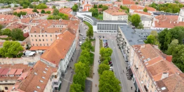 Prasideda Vokiečių g. rekonstrukcija, įvedami eismo ribojimai