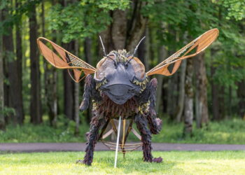 Žaliosios sostinės bitė tęsia kelionę – šią vasarą ją galima aplankyti Vingio parke