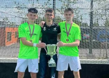 Vilniaus rajono sportininkai prisidėjo prie istorinės pergalės Europos žolės riedulio čempionate