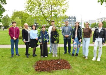 Šalčininkų rajonas gražėja: akcijos „Švarus ir gražus“ dalyvius džiugino žydinčios padėkos