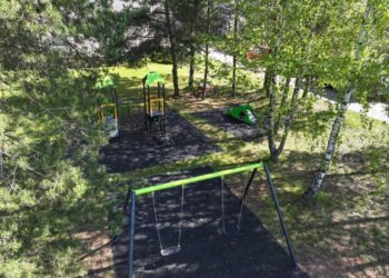 Vilniaus rajone – vis daugiau modernių ir saugių vaikų žaidimų aikštelių