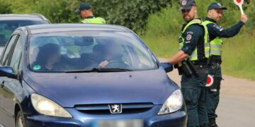 Policijos reidai šalies keliuose liepos mėnesį