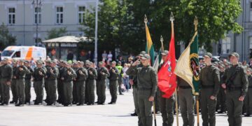 Vilniuje iškilmingai paminėta Pasieniečių diena