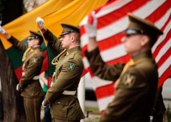 Sostinėje paminėtos Baltijos šalių okupaciją pasmerkusios JAV deklaracijos 85-osios metinės