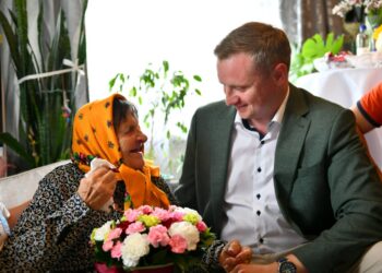 Stefanijai iš Mikniškių – 105!