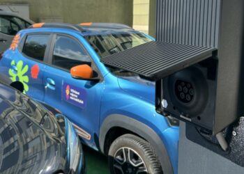 Prie Vilniaus rajono įrengtos pirmosios elektromobilių įkrovimo stotelės