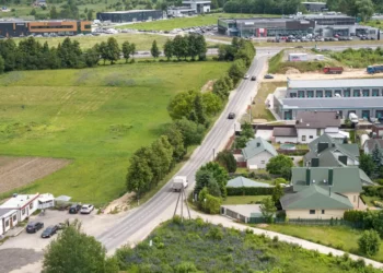 Kad būtų saugiau, dabartinis išvažiavimas iš Tarandės miesto link bus perkeltas