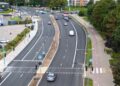 Iki rugsėjo užbaigti asfaltavimo darbai vienose intensyviausių miesto transporto arterijų