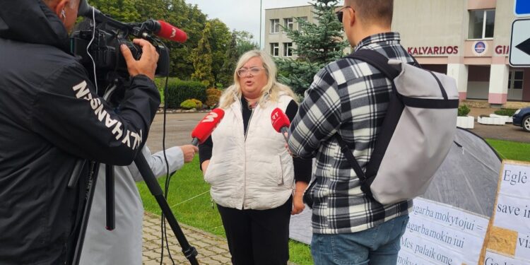 Lietuvos švietimo darbuotojų profesinės sąjungos nuotr.