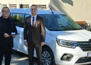 Lentvario kultūros centrui – naujas automobilis