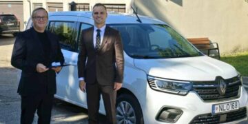 Lentvario kultūros centrui – naujas automobilis