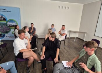 „Tavo miestas. Tavo nuomonė. Tavo ateitis“ – jaunimo pokalbis apie Eišiškes