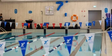 Mokinių ir gyventojų laukia atnaujintas Žirmūnų baseinas