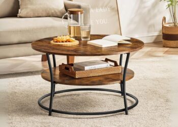 Kaip išsirinkti tinkamo dydžio apvalų kavos staliuką?