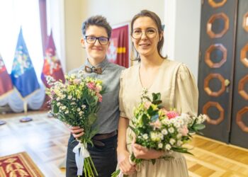 Pasveikinta pirmoji Lietuvoje tos pačios lyties asmenų pora su partnerystės pripažinimu