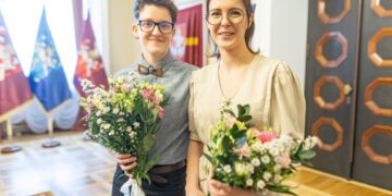 Pasveikinta pirmoji Lietuvoje tos pačios lyties asmenų pora su partnerystės pripažinimu