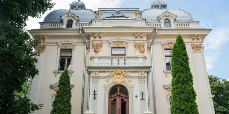 Vileišių rūmai dabar. Nuotr. V. Ribokaitės