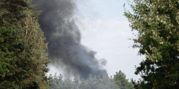 Vilniaus rajono Pagirių seniūnijoje paskelbta ekstremali situacija dėl gaisro Baltosios Vokės g.