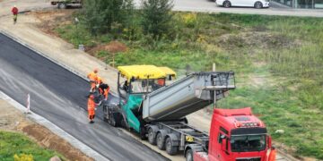 Vilniaus rajone toliau asfaltuojamos gatvės ir keliai