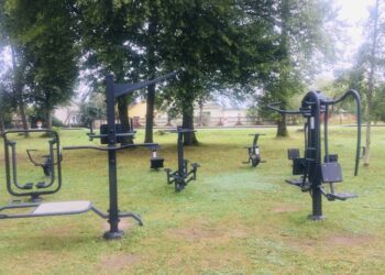 Kalesninkuose įrengta erdvė aktyviam bendruomenės laisvalaikiui