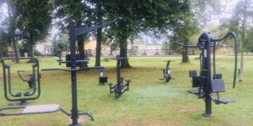 Kalesninkuose įrengta erdvė aktyviam bendruomenės laisvalaikiui