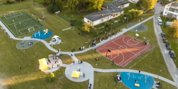 Rudausiuose atidaryta nauja sporto erdvė – bendruomenės idėjų rezultatas