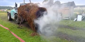 Ūkininkai – patikimi ugniagesių gelbėtojų pagalbininkai kovoje su ugnimi