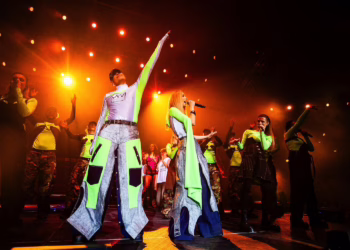 Grupės „Karališka erdvė“ koncerto akimirka_Organizatorių nuotr.