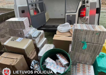 Kratos Jašiūnuose: rasta 16 tūkst. pakelių kontrabandinių rūkalų