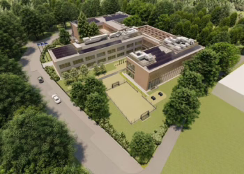 Kaip atrodys atnaujinta daugiafunkcinė mokykla Žvėryne?