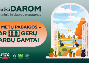 Vilnius intensyviai tvarkysis kartu su akcija „neužsiDAROM“