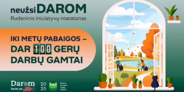 Vilnius intensyviai tvarkysis kartu su akcija „neužsiDAROM“