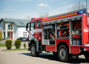 Vilniaus rajone užgesinus degusį namą, jame rastas žmogaus kūnas