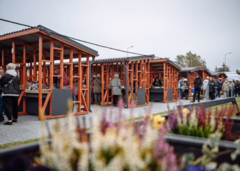 Po rekonstrukcijos atidaryta moderni Rudaminos turgavietė