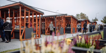 Po rekonstrukcijos atidaryta moderni Rudaminos turgavietė