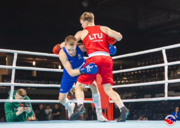 Dominikas Kropa iškovojo Lietuvos bokso sidabrą