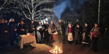 Ilgių šventėje Lentvaryje pagerbti protėviai